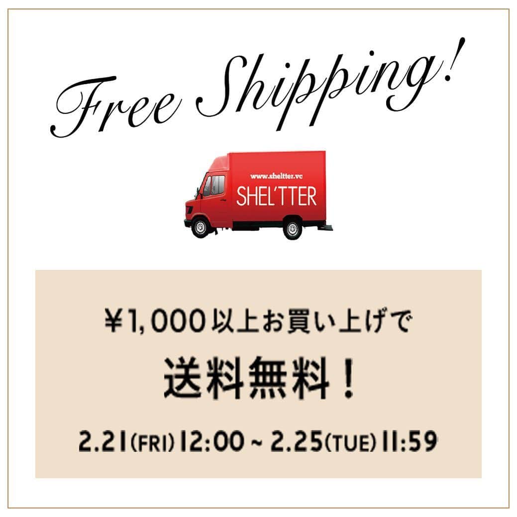 のインスタグラム：「🚚FREE SHOPPING📦  本日(2/21)12時〜2/25 11:59まで、 「税込1,000円以上のご購入で送料無料」を開催✨  さらに‼️アウトレットサイトでは 「SPRING TIME SALE」を同時開催✨  人気商品をお得に賢くGTEしちゃおう！  詳細はストーリーのスワイプアップまたは、 ハイライトの【SPRING TIME SALE】を ご覧くださいませ👀 ━━━━━━━━━━━━━━━━━ #MOUSSY #SLY #AZULBYMOUSSY #RODEOCROWNSWIDEBOWL #RCWB #AVANLILY #LAGUAGEM #LeoryxEBLOA #SHELTTER #R4G #STACCATO #SHELTTERWEBSTORE #SWS」