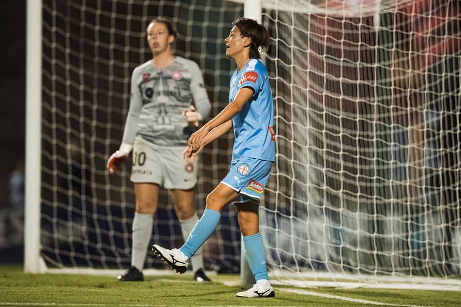 近賀ゆかりさんのインスタグラム写真 - (近賀ゆかりInstagram)「Last night 💙  @melbournecity  @futbolxstories」2月21日 13時16分 - kingayukari2