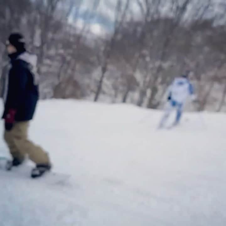 朝田淳弥のインスタグラム：「🏂 今季のスノボ動画を編集してみました！  #朝田淳弥 #スノーボード」