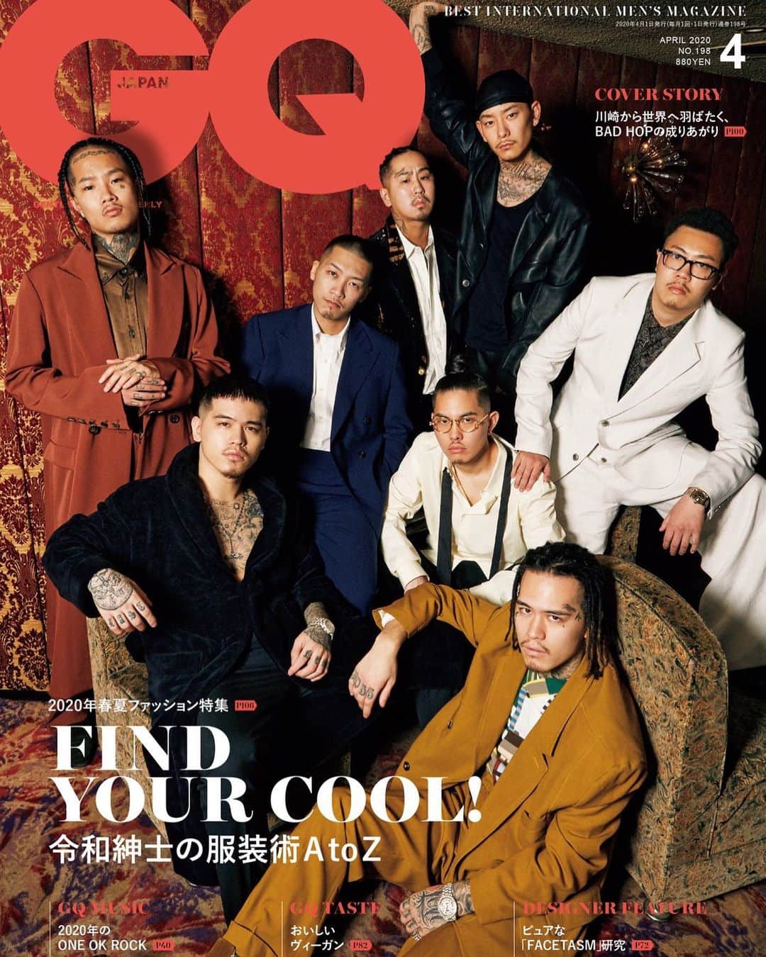T-PABLOWのインスタグラム：「GQ JAPAN april issue @gqjapan」