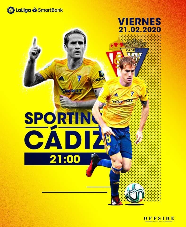 アレハンドロ・フェルナンデス・イグレシアスのインスタグラム：「Vamos Cádiz💛💙 LLNSN  #Mehandichoqueelamarillo #AF8」