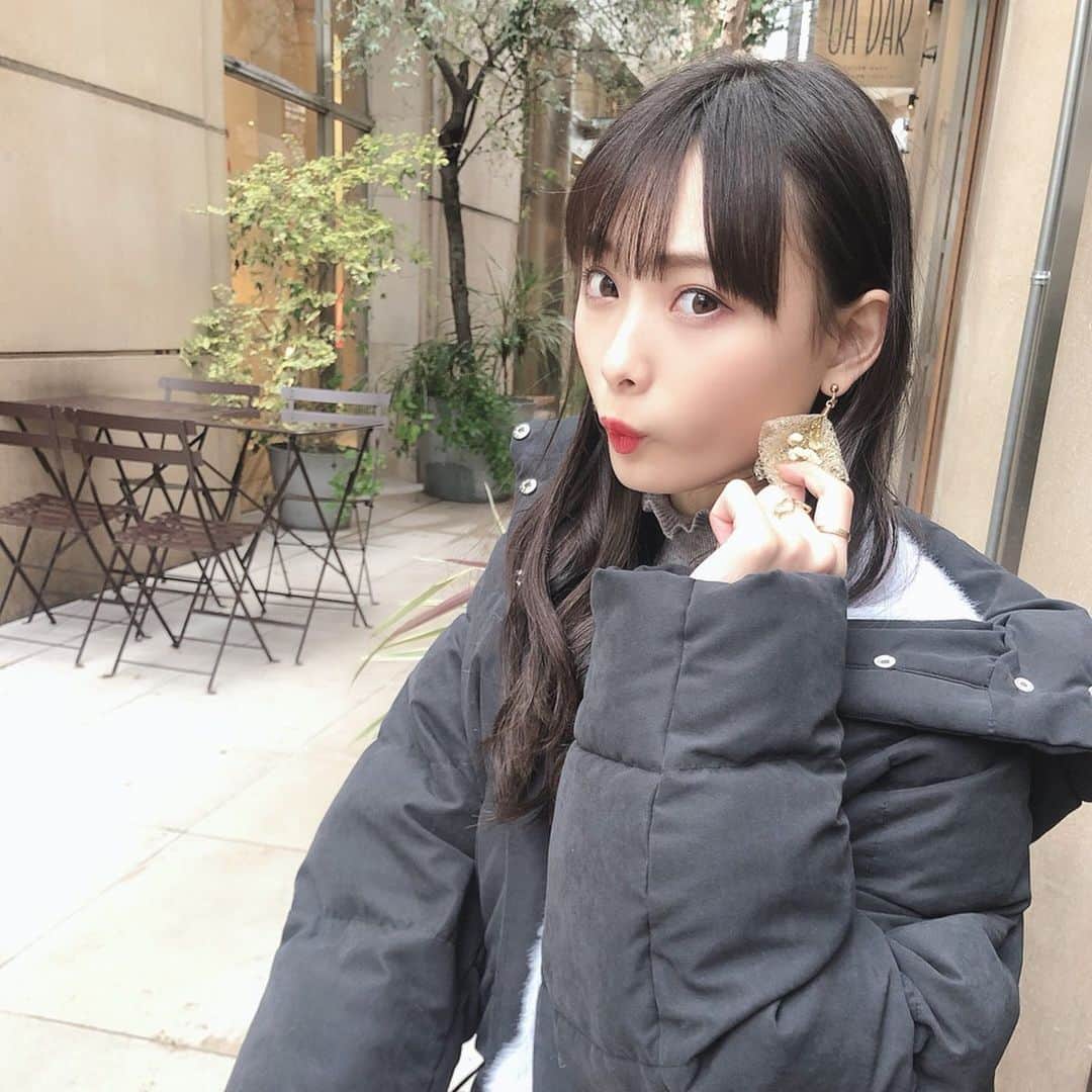梅山恋和さんのインスタグラム写真 - (梅山恋和Instagram)「#557 #笑顔 #明治神宮 #原宿 #渋谷 #寒い #クマさん耳あて🧸❤️ #寒さ対策 #おもち映え」2月21日 18時16分 - cocona_umeyama