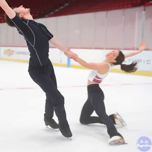 ロレイン・マクナマラのインスタグラム：「Throwing it back to Lake Placid this past summer👏 Always a pleasure getting to be on the ice with the incredibly talented @oniceperspectives 🎥❄️」