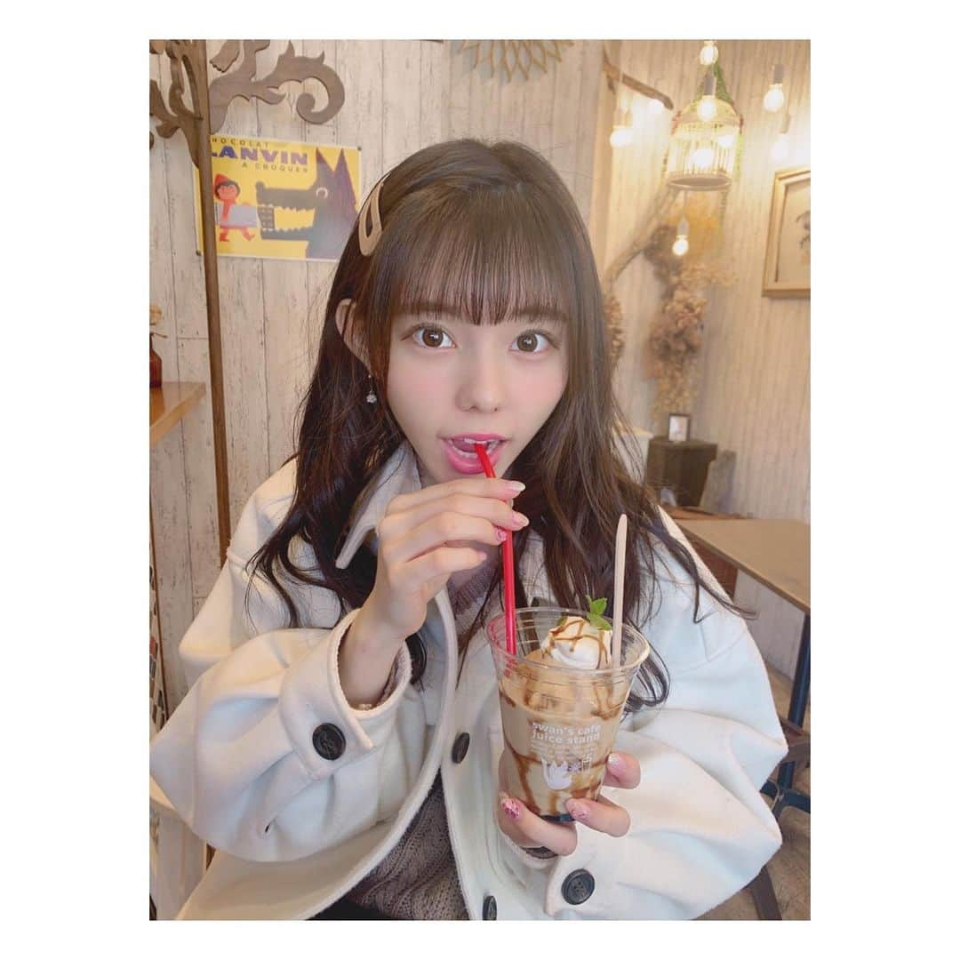 大森莉緒さんのインスタグラム写真 - (大森莉緒Instagram)「・ ・ 第2弾！！ 甘い系〜🤤🤤🤤 ・ ・ どっちかと言えば、甘い系より、しょっぱい系の方が好きです😉❤ ・ ・ それにしても今日は食べすぎましたね…🐷 ・ ・ #大森莉緒 #おーりお #おりおんず #名古屋 #犬山城下町 #犬山城下町食べ歩き #フルーツ飴 #揚げよもぎ #黒蜜きなこ #バナナスムージー #sweet #instagood #instapic #instafood #good #ootd #instaphoto #food」2月21日 22時03分 - rio.ohmori