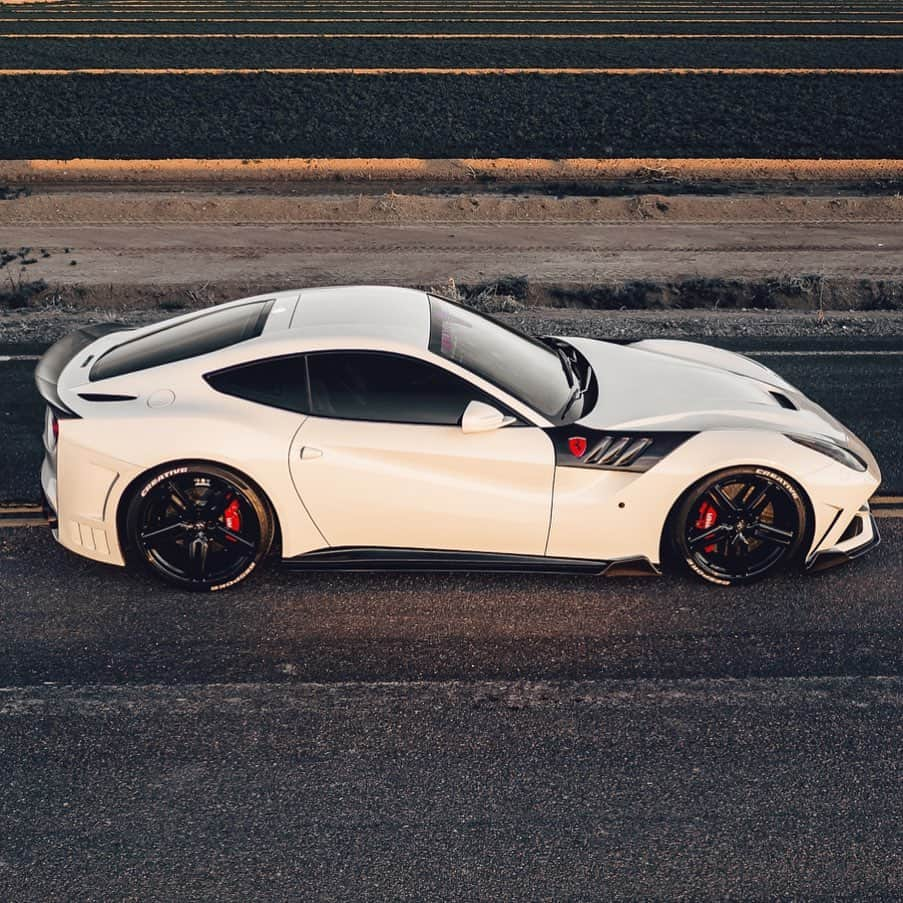 CARLiFESTYLEさんのインスタグラム写真 - (CARLiFESTYLEInstagram)「White Ferrari F12 SVR. 👍🏼or👎🏼? For sale at @creativebespoke #carlifestyle #Ferrari #F12 #SVR」2月22日 6時16分 - carlifestyle