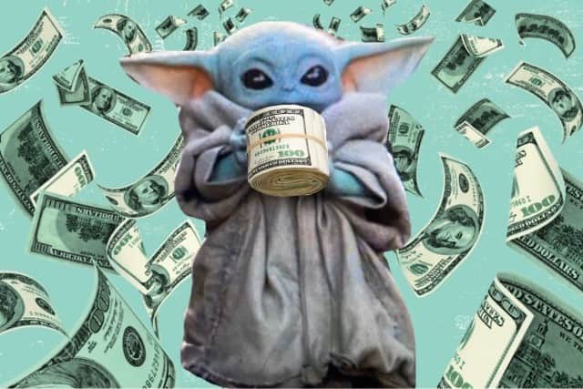 Tumblrさんのインスタグラム写真 - (TumblrInstagram)「This is the Baby Money Yoda! Share in the next 60 seconds of seeing this to receive a blessing from our green bean prince. — that-phat-chic.tumblr.com⁠ #tumblrstaffpicks: #thatphatchic⁠ #TheMandalorian #BabyYoda #StarWars」2月22日 1時25分 - tumblr