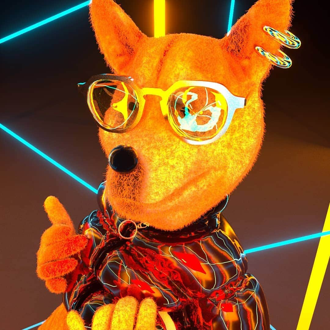 Menswear Dogさんのインスタグラム写真 - (Menswear DogInstagram)「Flexing into Friday like  Incredible fan art by @wed.thur.fri who is a doggo-loving Motion graphics designer & 3D Illustrator 🙏  #MWDFanArtFriday」2月22日 1時35分 - mensweardog