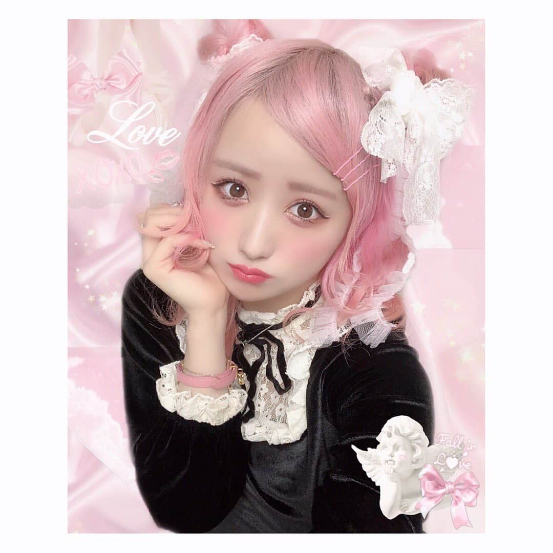 胡桃兎愛のインスタグラム：「girly❤︎」