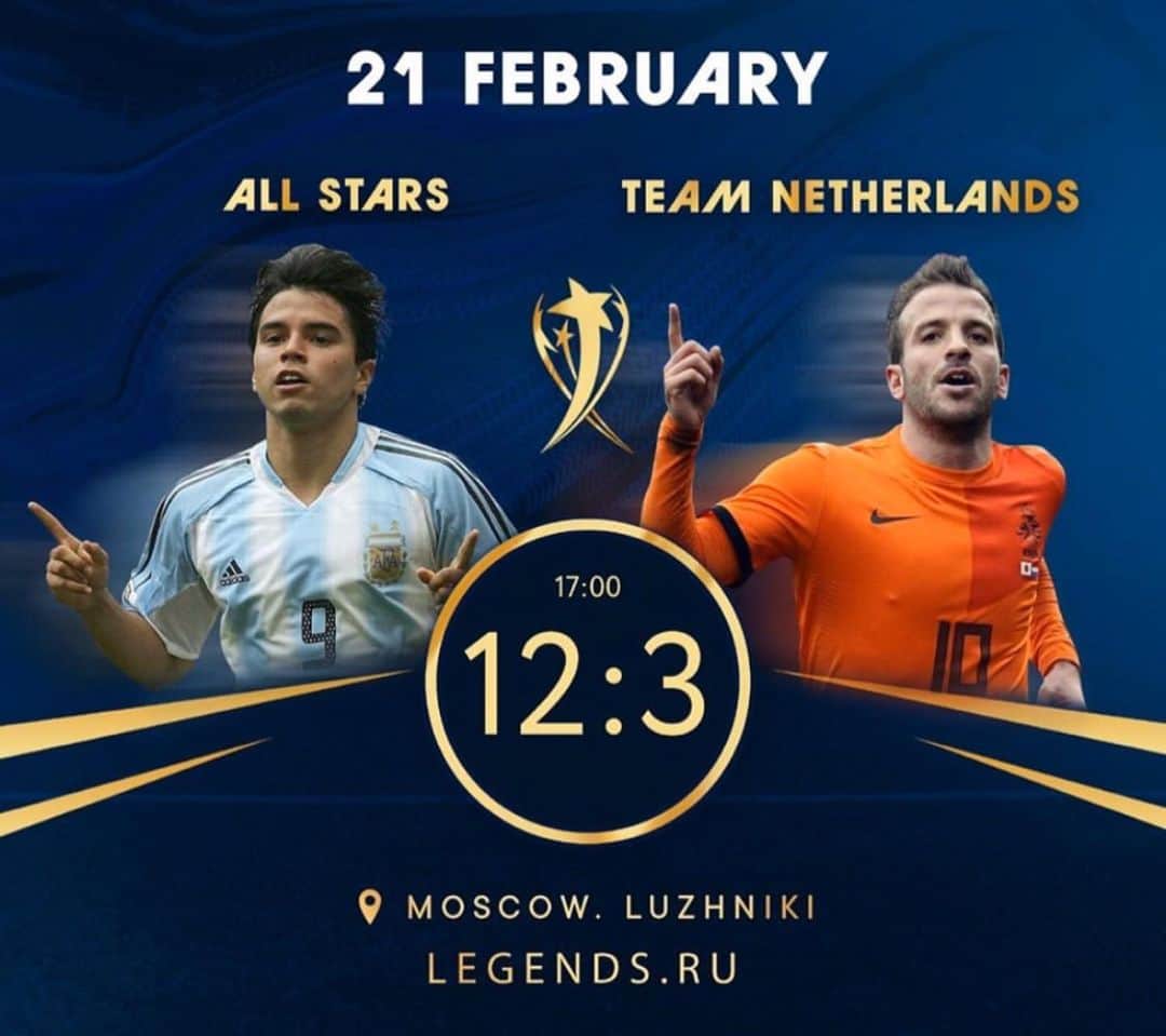 クリスティアン・ザッカルドさんのインスタグラム写真 - (クリスティアン・ザッカルドInstagram)「@legendscup_official 2020 Moscow.  #LegendsCup2020 #team #AllStars #Netherlands #match #soccer #tournament #legends #players #Moscow」2月22日 1時44分 - cristianzaccardo