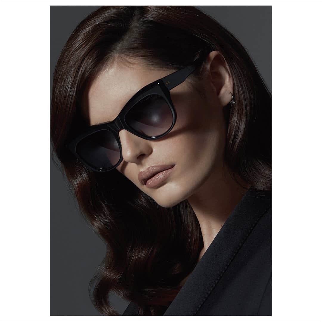 ディタのインスタグラム：「Coming soon. Sampling from a variety of eyewear shapes but defying them all, Kader’s futuristic profile embodies the iconoclastic ethos of #DITA’s beloved character frames. #DITAeyewear #DITAsunglasses」