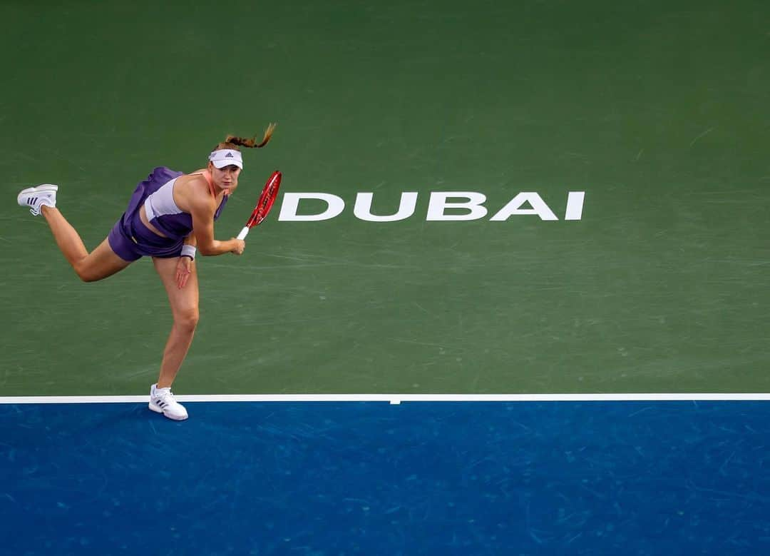 WTA（女子テニス協会）さんのインスタグラム写真 - (WTA（女子テニス協会）Instagram)「Final No 4️⃣ on the year for @lenarybakina! #DDFTennis」2月22日 2時06分 - wta