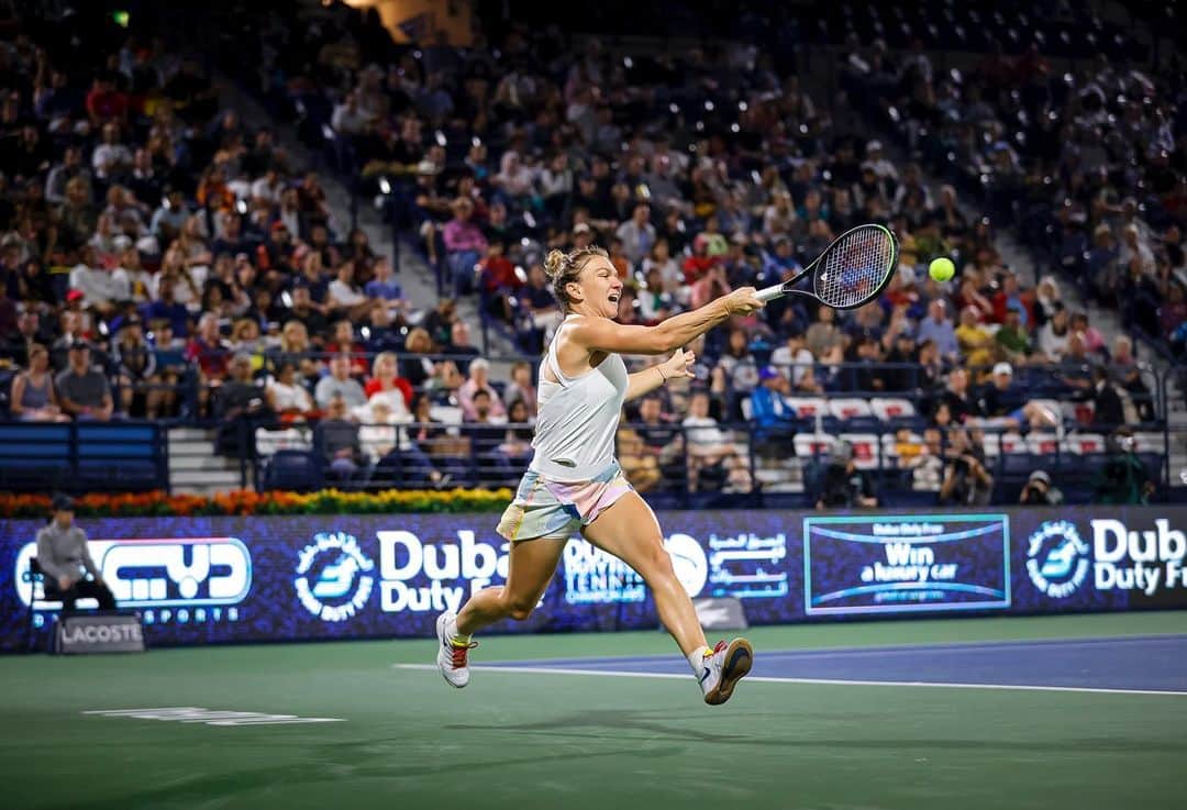 WTA（女子テニス協会）さんのインスタグラム写真 - (WTA（女子テニス協会）Instagram)「2015 @ddftennis champ @simonahalep is back in the final!」2月22日 2時39分 - wta