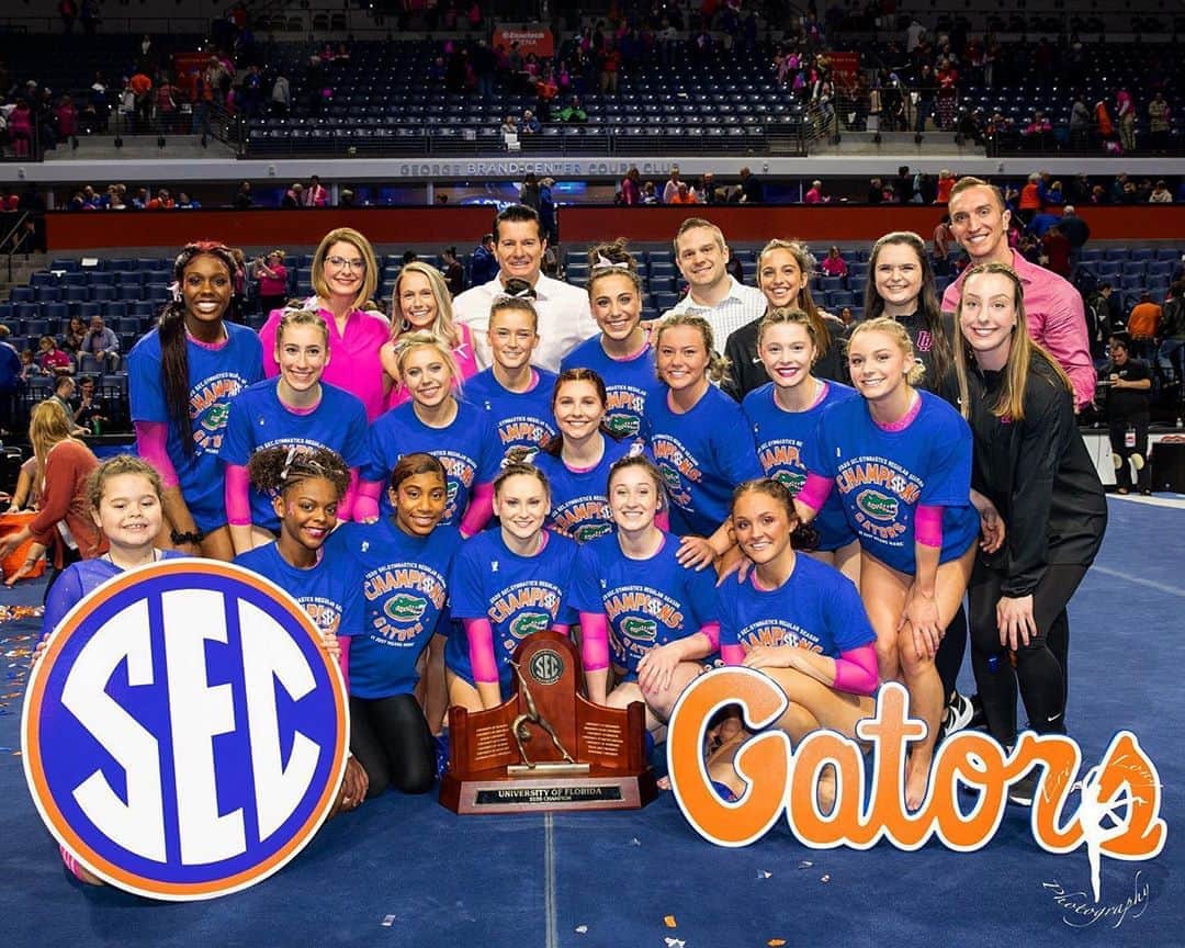 Jazmyn Fobergのインスタグラム：「back to back SEC regular season champs 🐊🏆 #now」