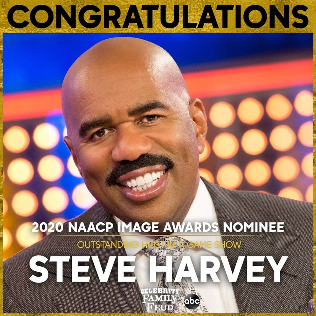アメリカン・ブロードキャスティング・カンパニーのインスタグラム：「Congrats to @iamsteveharveytv for his #NAACPImageAwards win!」