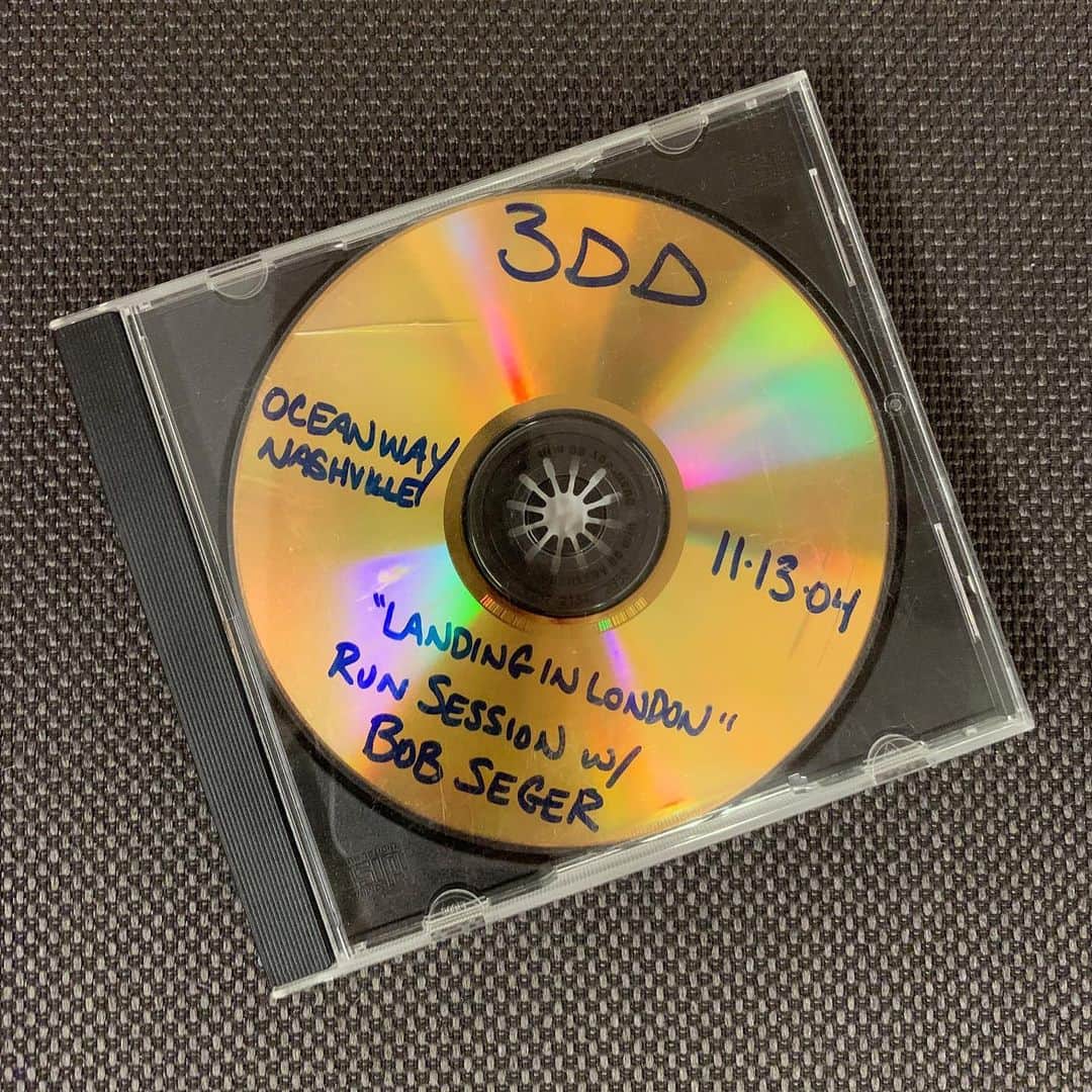 3 Doors Downのインスタグラム：「Found this going through some old stuff today. Who remembers what CD’s were and when we released "Landing in London" with @bobseger?」