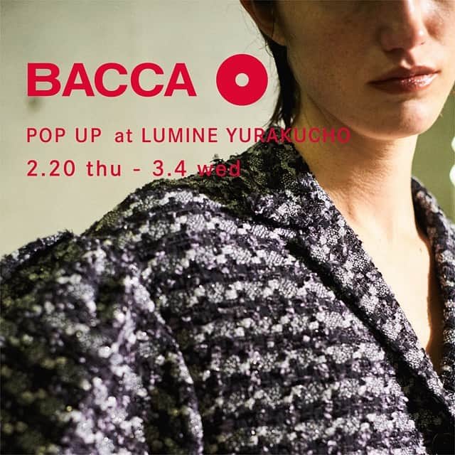 TOMORROWLAND_Womensさんのインスタグラム写真 - (TOMORROWLAND_WomensInstagram)「〈BACCA POP UP〉 トゥモローランド ルミネ有楽町店にて、3月4日(水)までの期間〈BACCA〉のPOP UPを開催しております。 この機会にぜひ、店頭で〈BACCA〉の世界観をお楽しみください。 @bacca_jp . #bacca_jp #tomorrowland_jp #tomorrowland_womens  #tomorrowland #fashion」2月22日 9時51分 - tomorrowland_womens