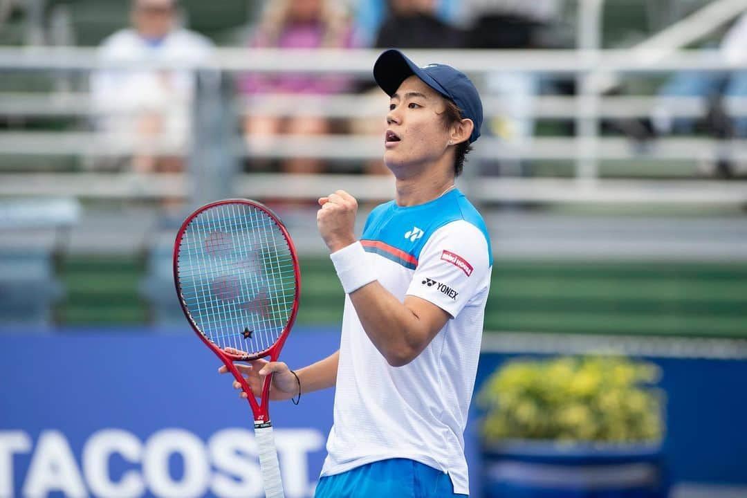 西岡良仁さんのインスタグラム写真 - (西岡良仁Instagram)「Into Semi Final👍👍👍👍 #delraybeachopen #tennis #japan # yonex  #mikihouse #his #nbs #アメリカ　#フロリダ　#テニス #西岡良仁　#ヨネックス  #ミキハウス　#エイチアイエス #左利き　#自己ベスト更新　#yoshi」2月22日 10時24分 - yoshihito0927