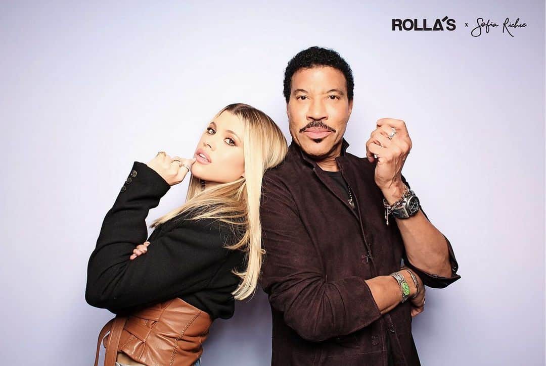 ソフィア・リッチーのインスタグラム：「Richie boys 🥰 @rollasjeans」