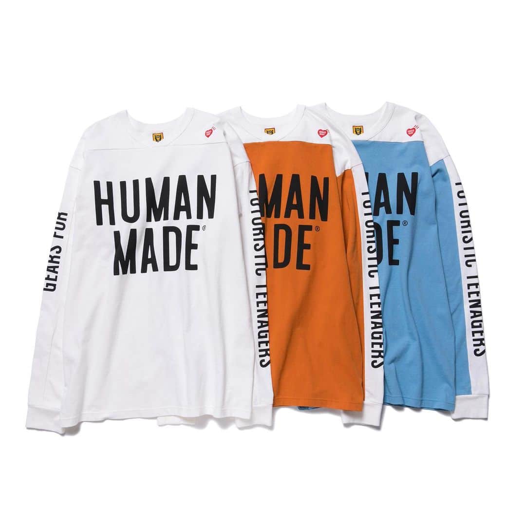 HUMAN MADEさんのインスタグラム写真 - (HUMAN MADEInstagram)「"BMX SHIRT" now available in store and online. www.humanmade.jp  大胆なパターンで構築したBMXシャツです。随所に施されたプリントや配色が特徴です。 BMX shirt available in three colors.」2月22日 11時02分 - humanmade
