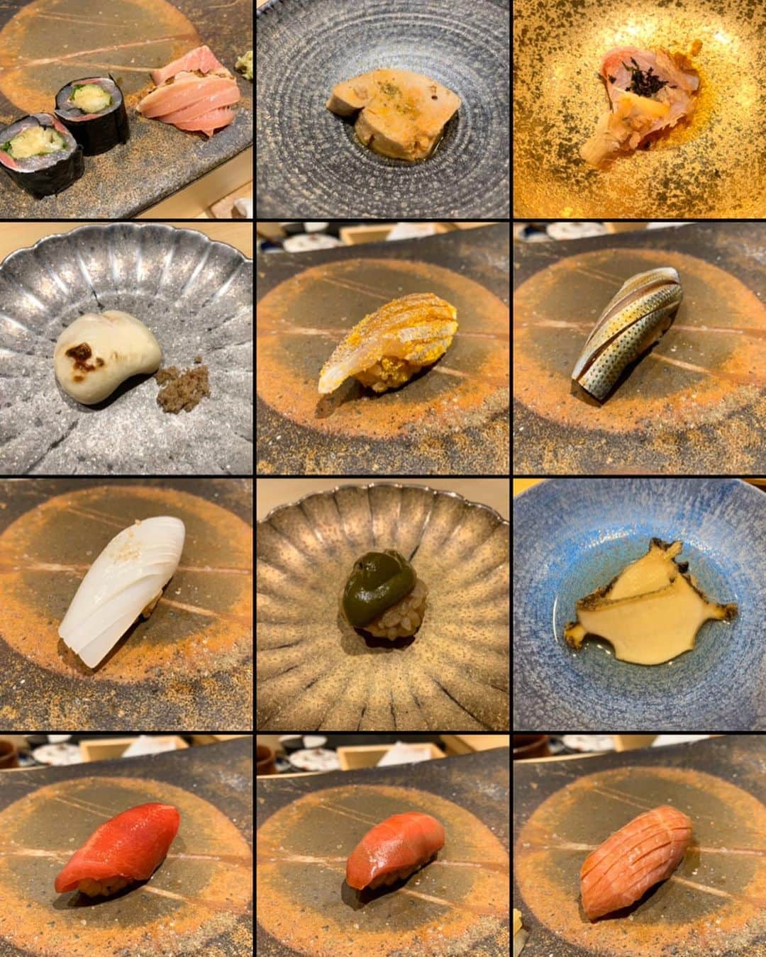 梅園アマンダのインスタグラム：「昨晩の #鮨長島 🍣✨ . 永遠に食べ続けていられるほど、終始、旨味の幸せコース❤︎🐟❤︎🐟 全部が美味しくて、美しくて、どれが1番なんて選べず、全てが最高なのです。(出逢えてよかった、、🥰) . 今週は2回も贅沢なお鮨をいただいてしまいました💗 2ヶ月後のおまかせも楽しみ😽💕 新井さん、ごちそうさまでした😊🙏🏻✨ @sushinagashima . #鮨 #sushi #sushilovers #happy #白金台 #東京グルメ #tokyo #nofilter」