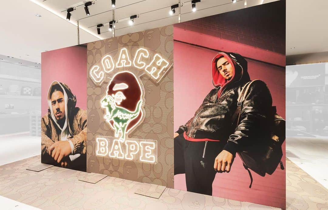 ア ベイシング エイプさんのインスタグラム写真 - (ア ベイシング エイプInstagram)「BAPE®︎ x @coach releasing worldwide today. #BAPExCOACH」2月22日 12時55分 - bape_japan