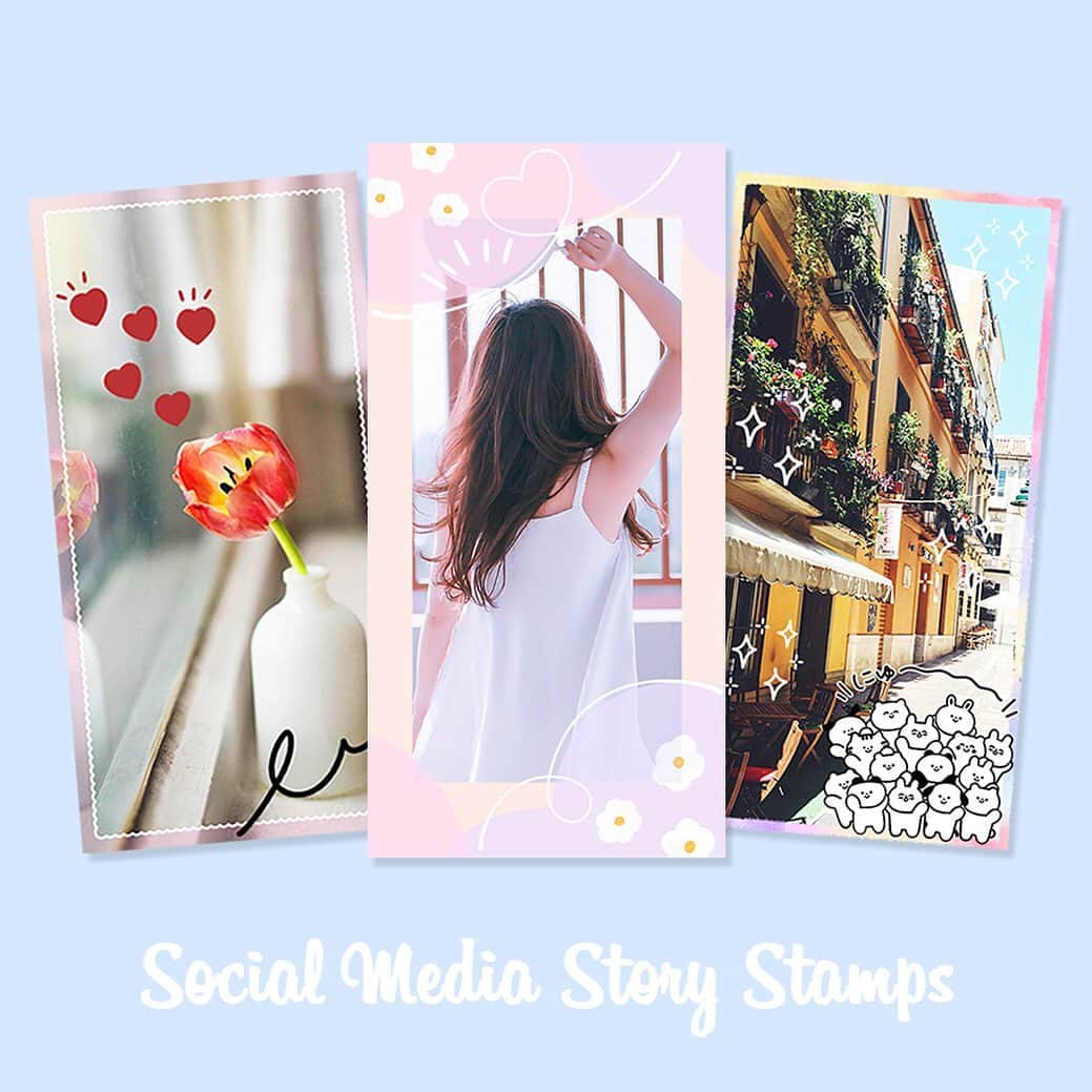 LINE Cameraさんのインスタグラム写真 - (LINE CameraInstagram)「❤️Good stuff❤️ Decorate your stories with these excellent new stamps 👀💕 . #linecamera #lineカメラ #라인카메라 #highlights #sns #socialmedia #オシャレ #おしゃれ #インスタストーリー #ストーリー #ストーリーズ #インスタ加工 #ストーリー加工 #instagramstory #instagramstories #story #stories #storyideas #stamps #stamp #スタンプ」2月22日 13時22分 - linecamera_official