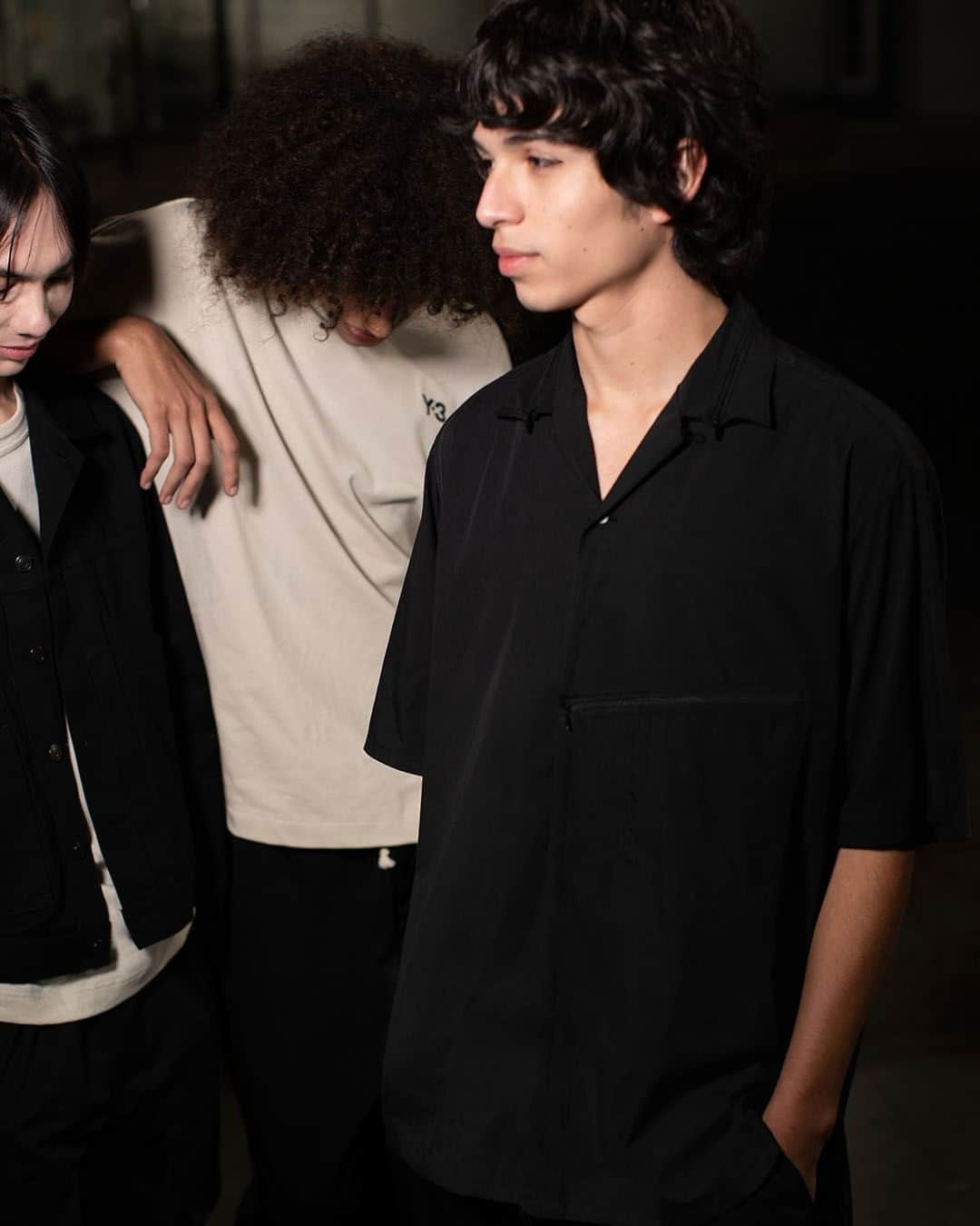 ワイスリーのインスタグラム：「Y-3 Classic Short Sleeve Shirt. Y-3 Spring/Summer. --- #adidas #Y3 #YohjiYamamoto Discover the collection at adidas.com/y-3」