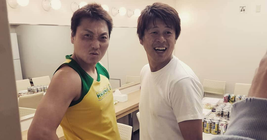 別府貴之さんのインスタグラム写真 - (別府貴之Instagram)「昨日はおもしろゲームランド出させていただきました✨ 打ち上げで八木さんにアランドロン話を根掘り葉掘り聞かれました‼️最終的に別府は痩せたら男前なんかもなっ！でお開きでした☺️」2月22日 16時15分 - marseille_beppu