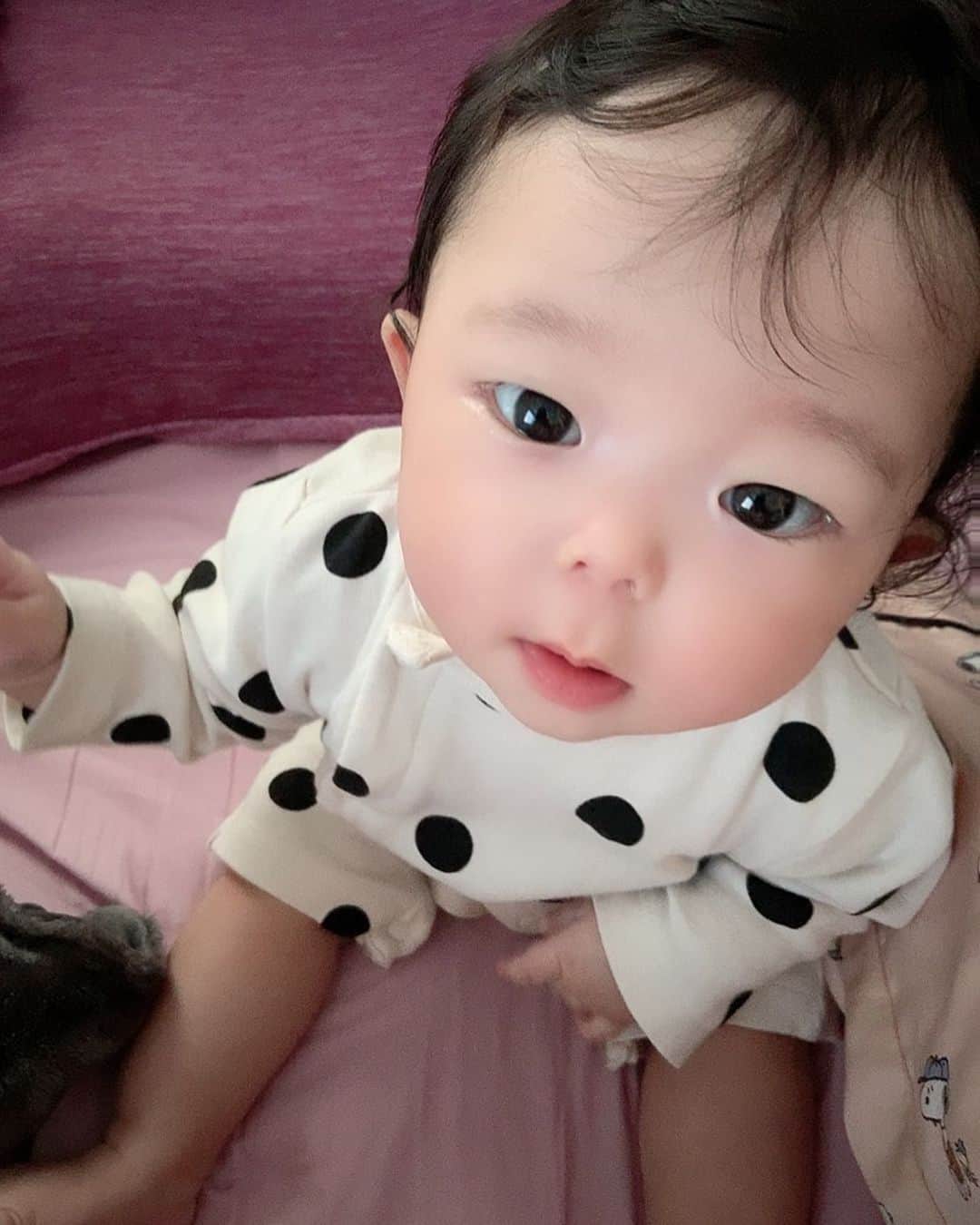のインスタグラム：「もうすぐ7ヶ月💛」