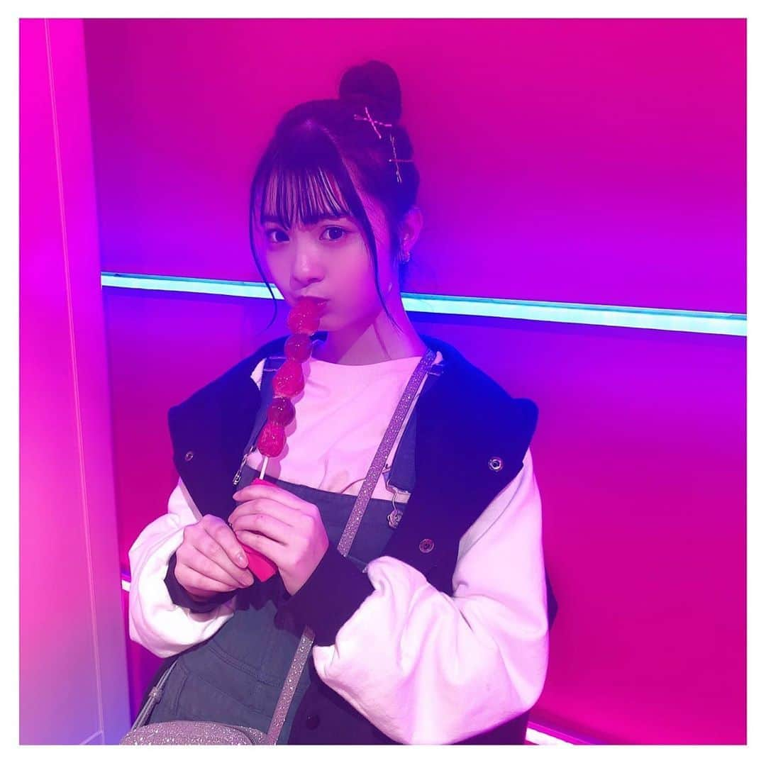 ゆなさんのインスタグラム写真 - (ゆなInstagram)「いちごぶどう飴が大好き🍓🍇💕」2月22日 18時04分 - _yunachannel