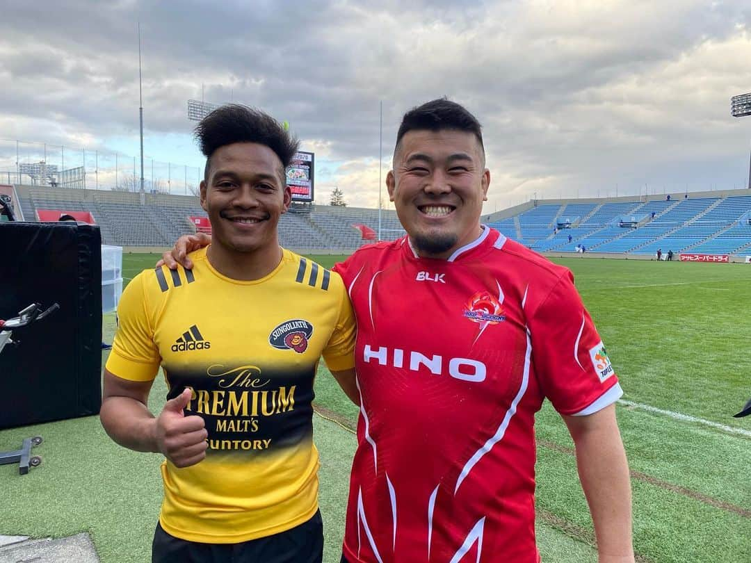 松島幸太郎さんのインスタグラム写真 - (松島幸太郎Instagram)「久しぶりのバズ😎  #suntory #sungoliath #goodwin」2月22日 18時15分 - matsudesuyo