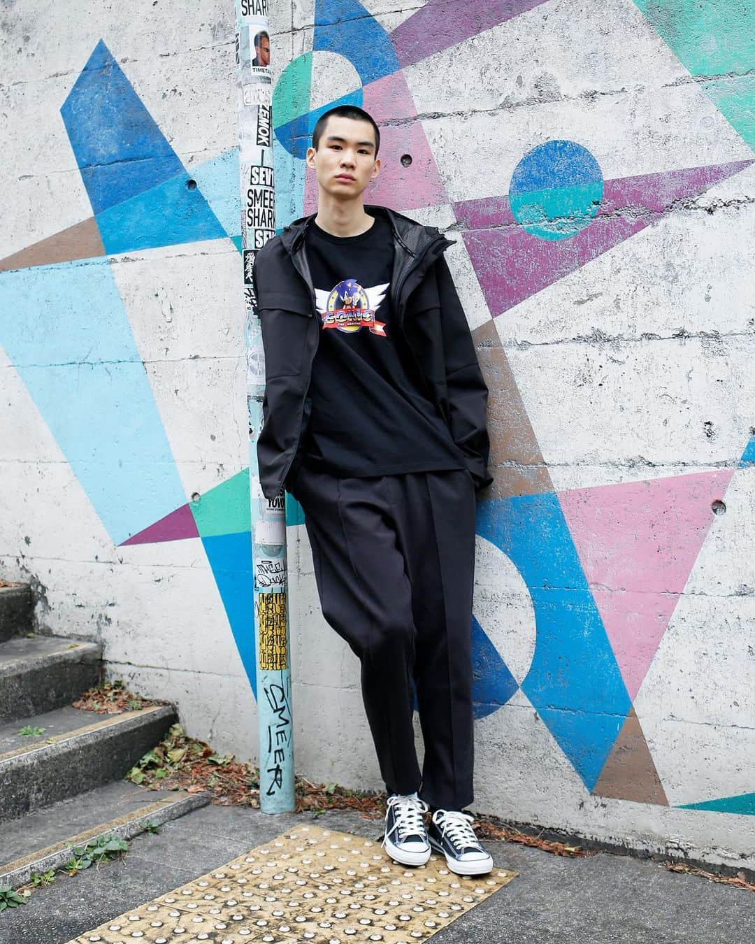 Droptokyoさんのインスタグラム写真 - (DroptokyoInstagram)「TOKYO STREET STYLE Name: @kenta_shimahara  Top: @hm  Jacket: @hm  Pants: @hm  #HMxME#HMSonic#pr #droptokyo#tokyo#japan#streetscene#streetfashion#streetwear#streetculture#fashion#film#filmphotography  Photography: @abeasamidesu Styling: @raikatanakakana」2月22日 18時18分 - drop_tokyo