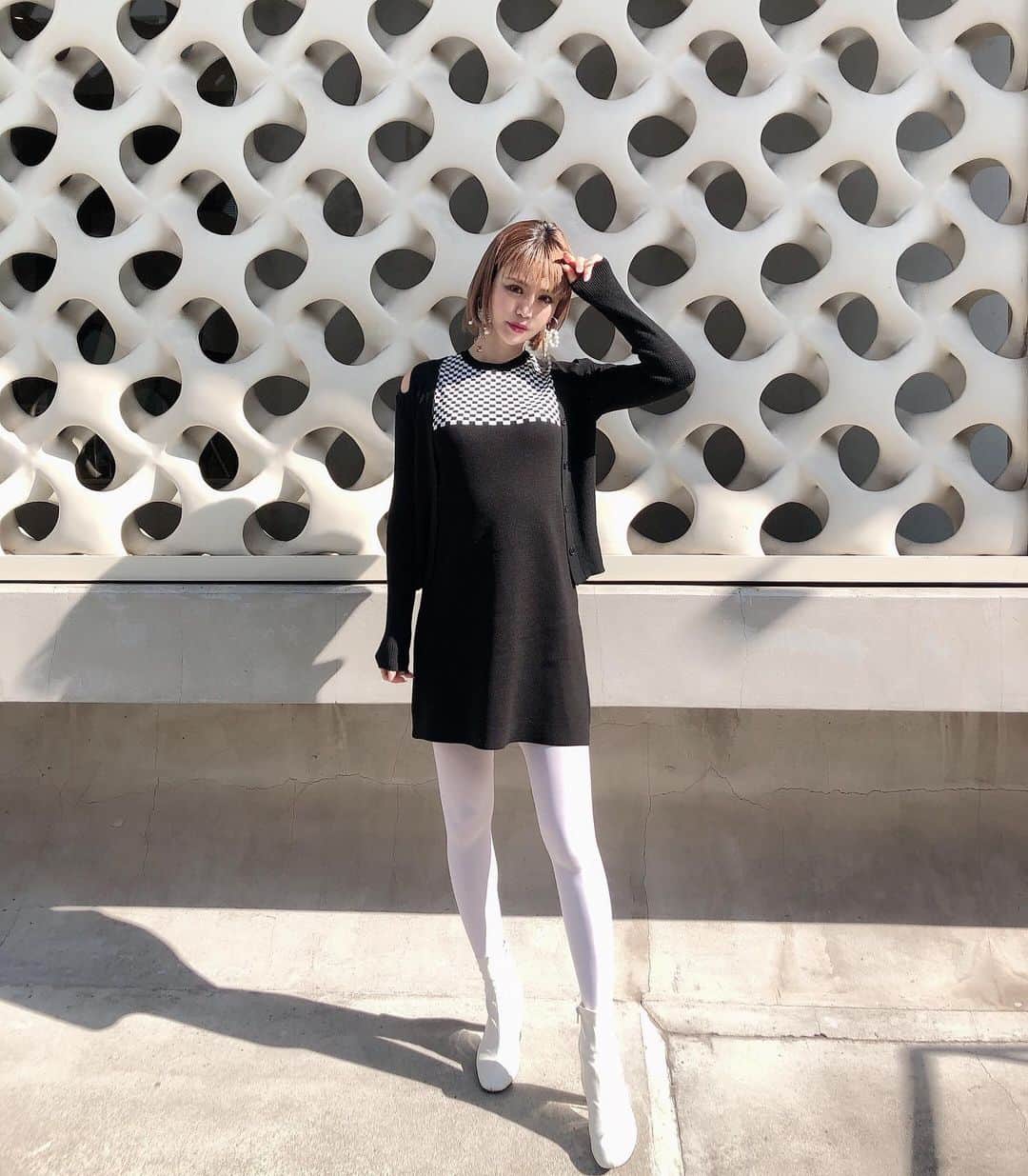 Hanaさんのインスタグラム写真 Hanainstagram レトロで可愛いワンピースで60年代風 久しぶりにミニワンピ着た ここの服可愛いのばっかりだからチェックしてみてねん ラフォーレ原宿と新宿ルミネに店舗があるよ Onepiece Starblinc60s