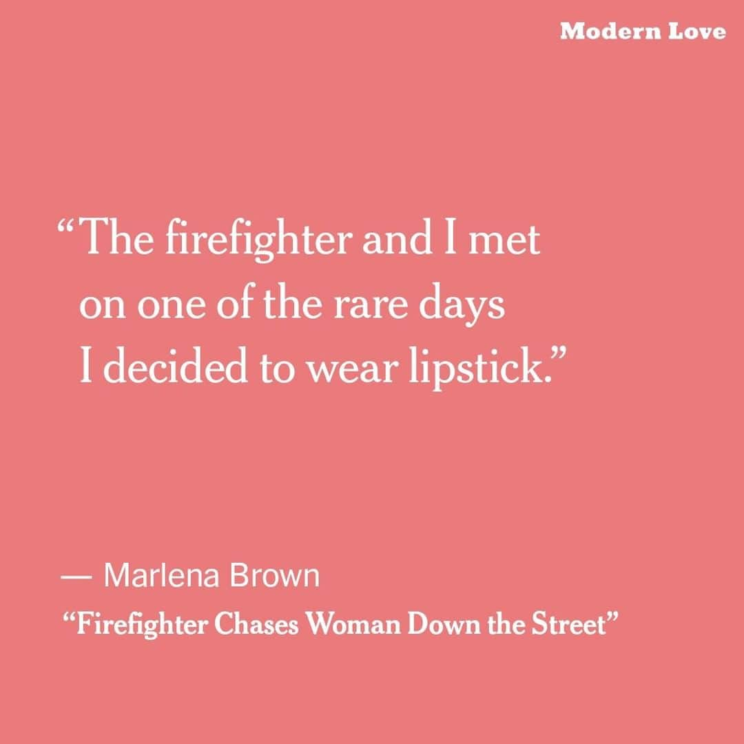 ニューヨーク・タイムズさんのインスタグラム写真 - (ニューヨーク・タイムズInstagram)「Divided by race, politics and pasts, Marlena Brown and a New York City firefighter found a place with each other … until they didn’t. For Marlena’s full essay on her brief love affair, tap the link in our bio, and follow @nytimesfashion for more #ModernLove.」2月22日 20時00分 - nytimes