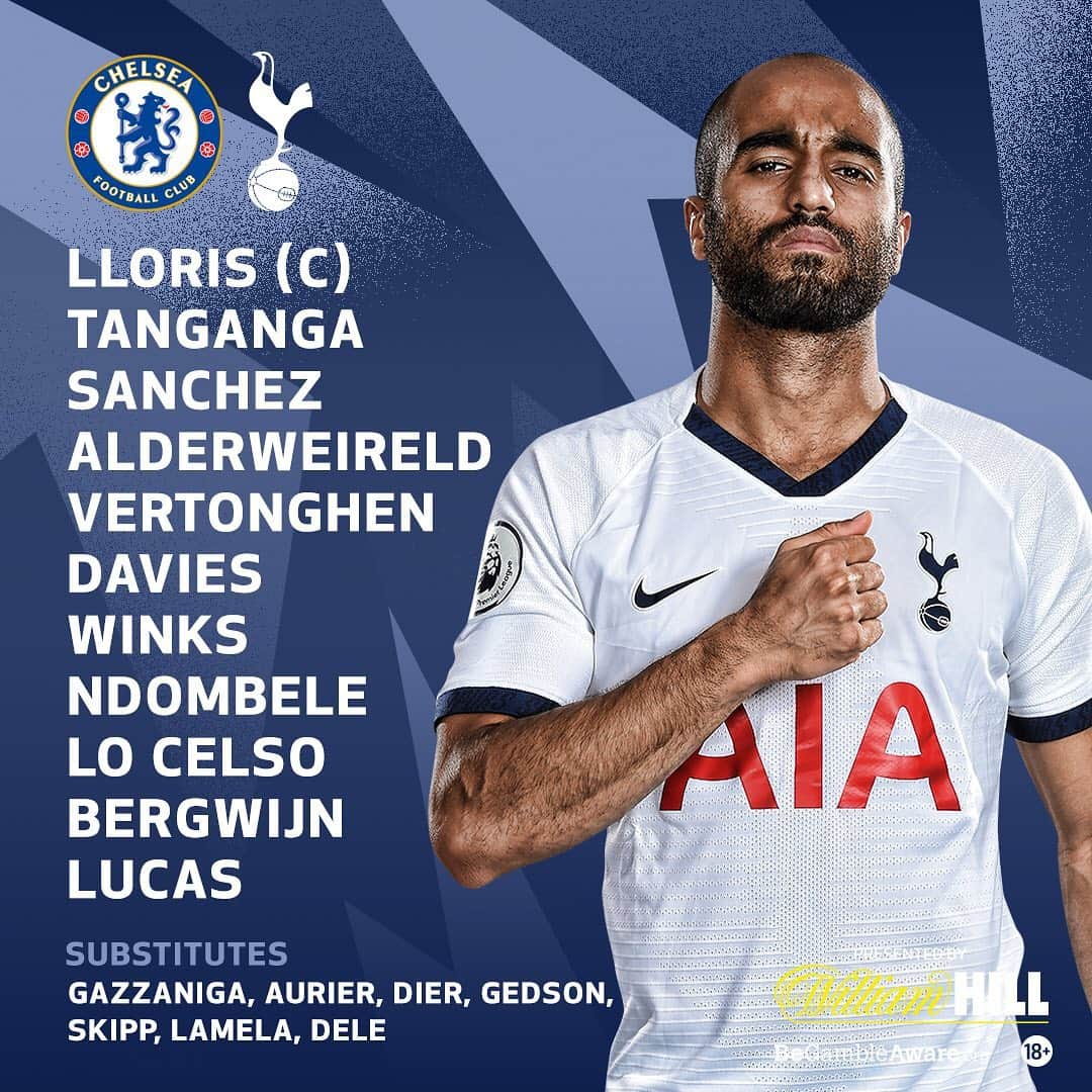 トッテナム・ホットスパーFCさんのインスタグラム写真 - (トッテナム・ホットスパーFCInstagram)「⚪️ 📋 Our team to take on Chelsea! #COYS #THFC」2月22日 20時31分 - spursofficial