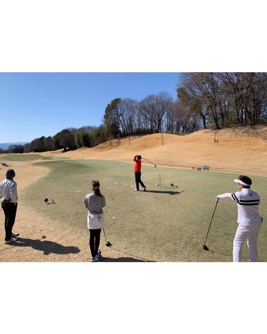 のインスタグラム：「⛳️🍂 RAYSUM GOLF&SPA RESORTにて🍃 昨日はラウンドイベントでした✨遠方からのご参加本当にありがとうございました( ^ω^ ) 私自身も、今回もお客様の喜んでくださるお顔が見れて嬉しかったです✨ イベント終了後も練習をしてとても充実した一日になりました🧡 コースの方も本当に素晴らしい仕上がりで、特にグリーンのコンディションには感動しました⛳️✨ 皆様本当にありがとうございました＾＾ ・ ・ ・ #golf #raysumgolfandsparesort #群馬県 #第76回 #日本プロゴルフ選手権開催コース  #ご参加くださった皆様  #ありがとうございました #感謝」