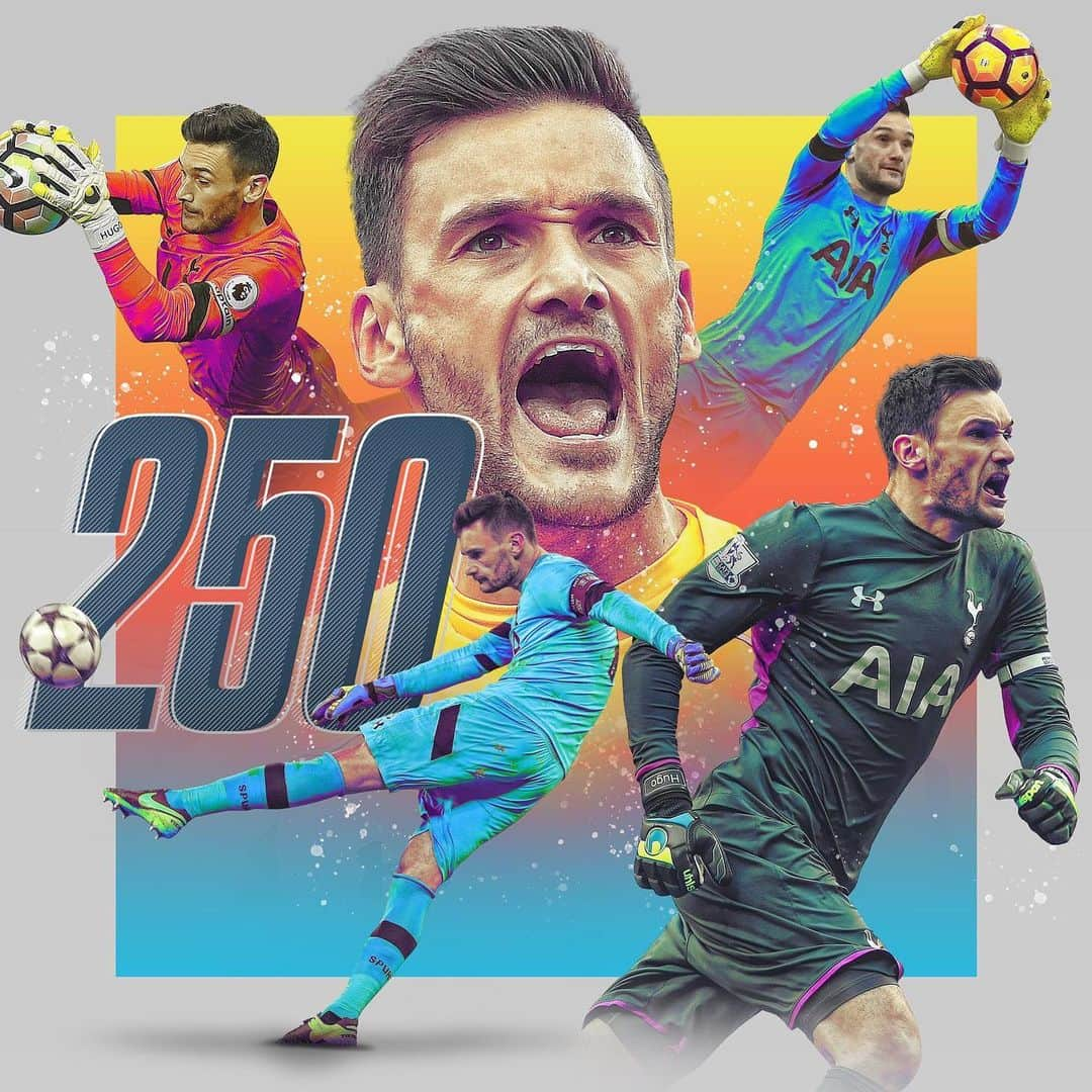 トッテナム・ホットスパーFCさんのインスタグラム写真 - (トッテナム・ホットスパーFCInstagram)「2️⃣5️⃣0️⃣ @premierleague appearances for Hugo! 🤩🙌 #COYS #THFC」2月22日 20時38分 - spursofficial