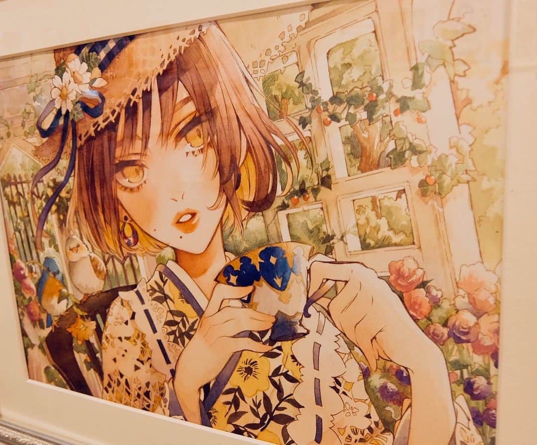 のインスタグラム：「トーキョーピクセルギャラリーでの展示は 明日までとなっております！！ 今日明日は在廊しておりますので何卒！！」