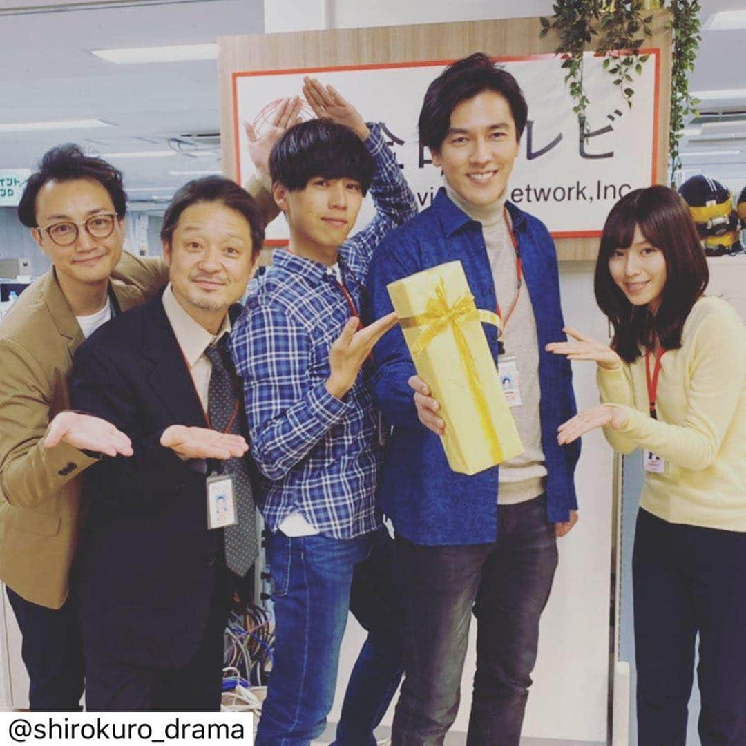 要潤さんのインスタグラム写真 - (要潤Instagram)「遅ればせながら、現場で誕生日を祝って頂きました😊」2月23日 1時19分 - jun_kaname_official