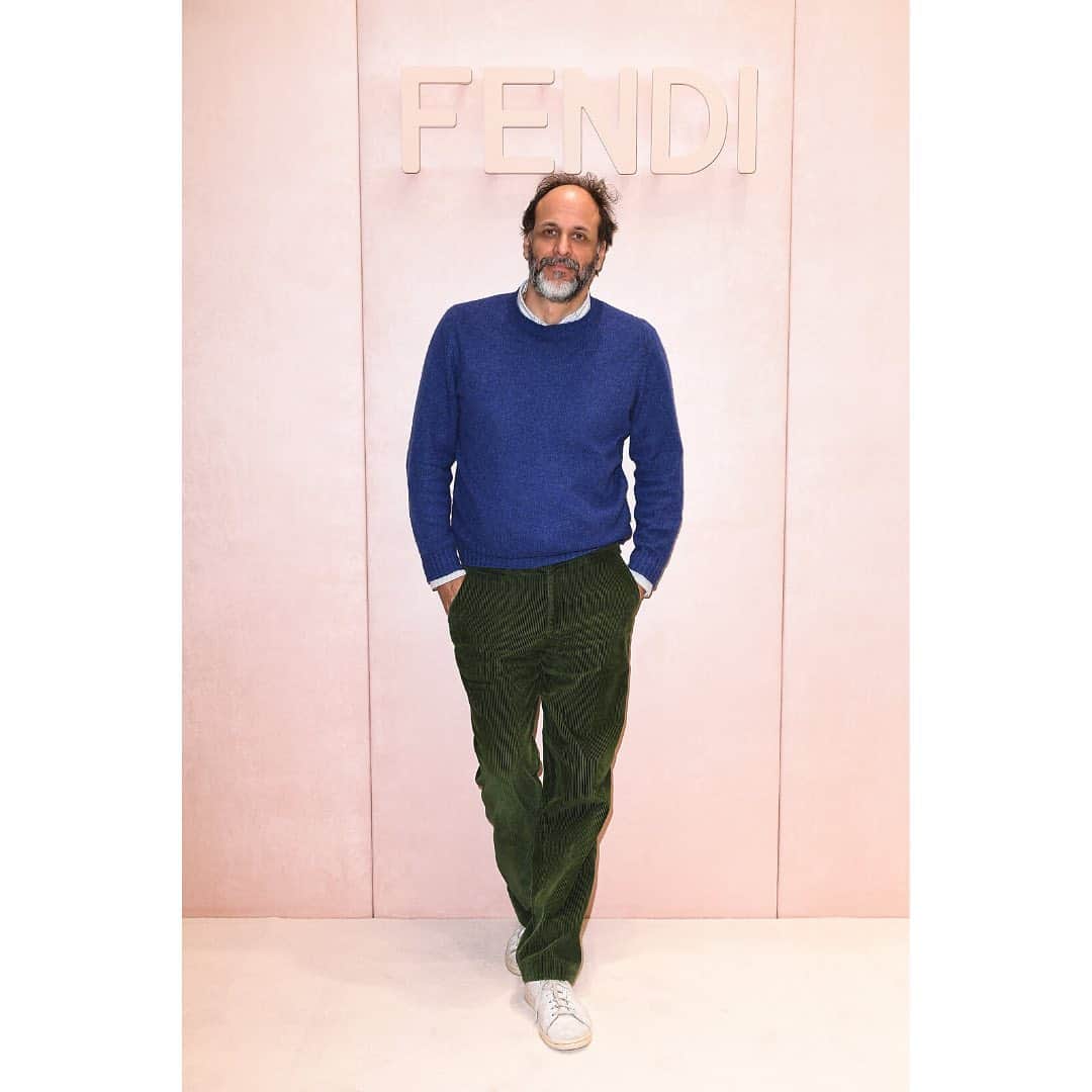 Fendiさんのインスタグラム写真 - (FendiInstagram)「Luca Guadagnino at the Fendi Women’s Fall/Winter 2020 Fashion Show.  #FendiFW20 #FendiFriends」2月23日 2時19分 - fendi