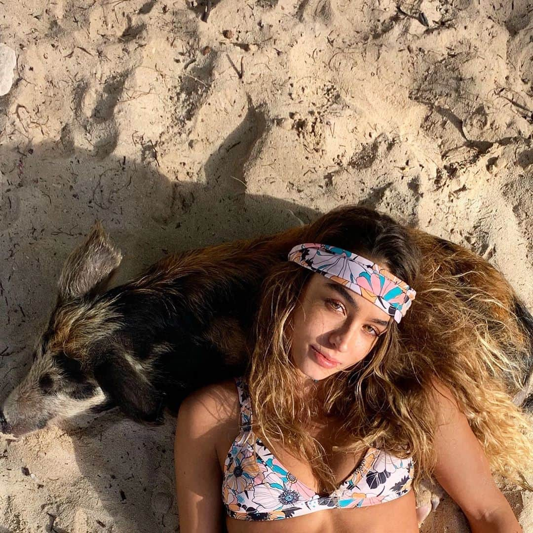 Sommer Rayさんのインスタグラム写真 - (Sommer RayInstagram)「my pigllow 🐽😴」2月23日 6時36分 - sommerray