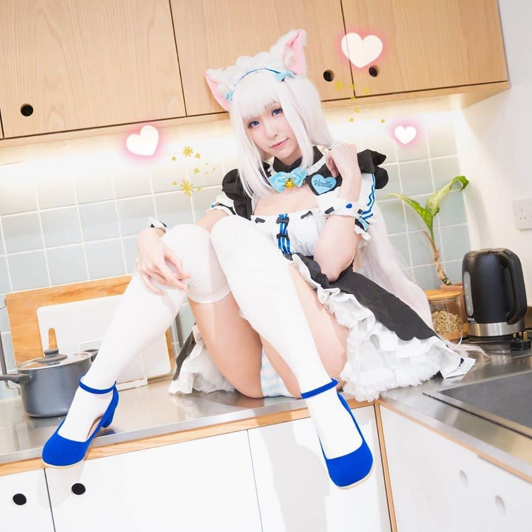 Sherryさんのインスタグラム写真 - (SherryInstagram)「- 主人喵🐾 #cosplay #nekopara #ネコぱら #vanilla #バニラ #silverxherecosplay #猫の日」2月23日 17時58分 - silverxhere