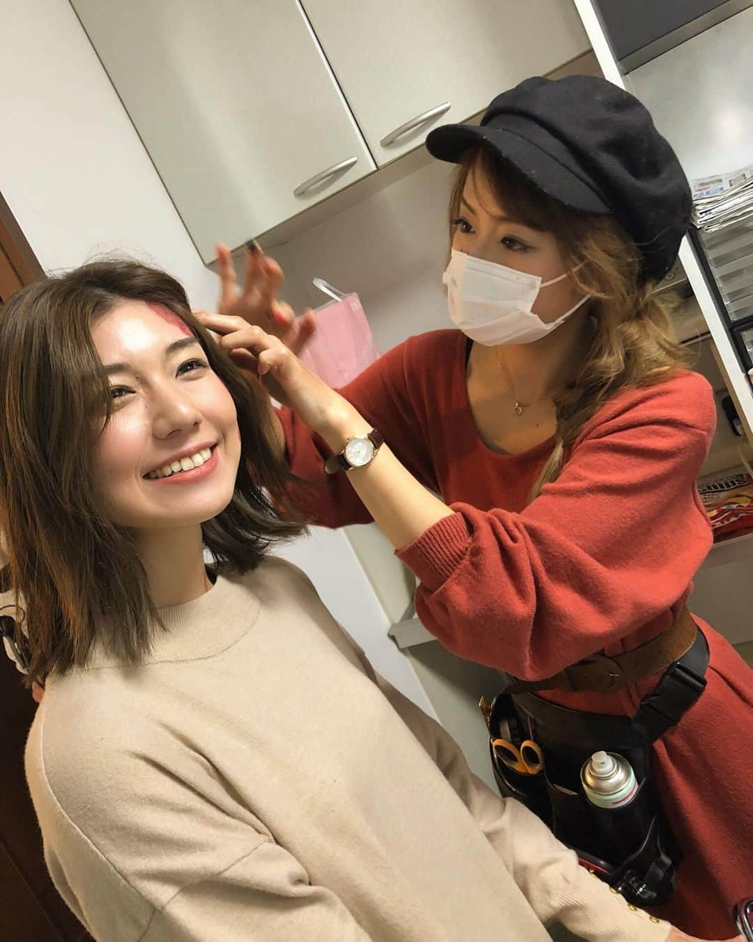 藤木由貴さんのインスタグラム写真 - (藤木由貴Instagram)「#そこにあるbukimi シーズンⅡ 撮影現場 . 特殊メイクお初でした！ メイクさんが色々試行錯誤して下さり、リアルだったな〜✨ 同世代だったので話してて共感が多く盛り上がってました。楽しかった☺️ . #撮影 #そこにあるbukimiseason2 #浴室にある #藤木由貴 #女優 #makeup #メイク術」2月23日 18時05分 - yuki.grm