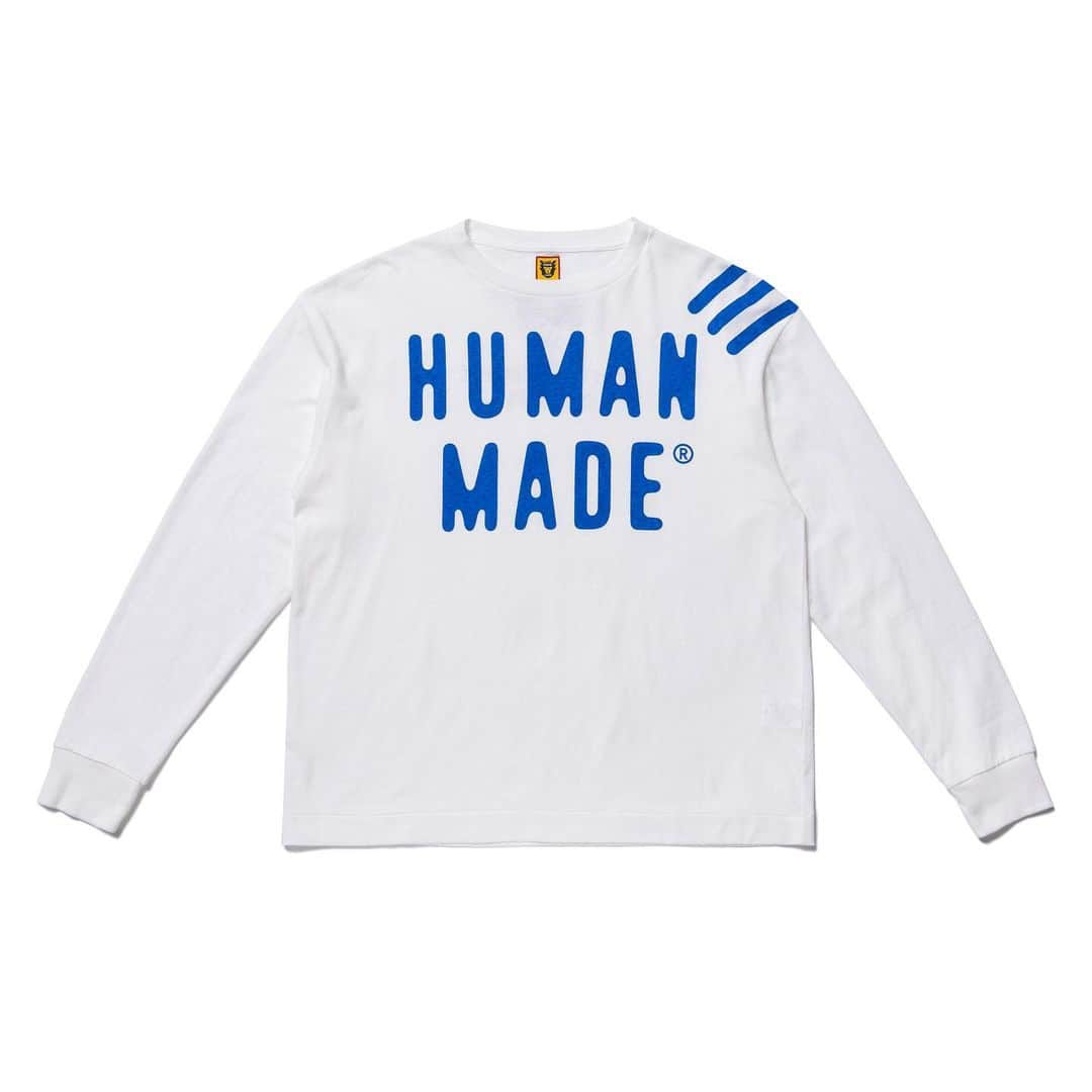 HUMAN MADEさんのインスタグラム写真 - (HUMAN MADEInstagram)「"LONG-T #1" now available in store and online. www.humanmade.jp  定番人気を誇るロングスリーブTシャツです。フロント、バックに施されたグラフィックが特徴です。 Long sleeve t-shirt available in two colors with front and back print.」2月23日 18時51分 - humanmade