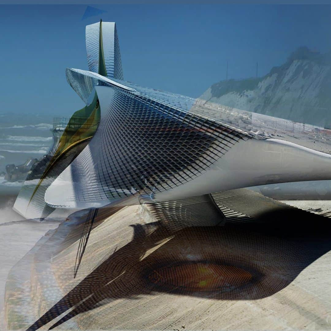 HYPEBEASTさんのインスタグラム写真 - (HYPEBEASTInstagram)「#hypelife: Architect and psychologist Margot Krasojević has revealed plans for a hydroelectric sculpture gallery in Sochi, Russia that uses renewable energy to redefine typologies in architecture and the built environment. The building is able to generate its own electricity by using the oscillating water column principle and engages with nature’s forces instead of submitting to them. Head to the link in our bio to learn more.⁠⠀ Photo: Margot Krasojević」2月23日 18時57分 - hypebeast