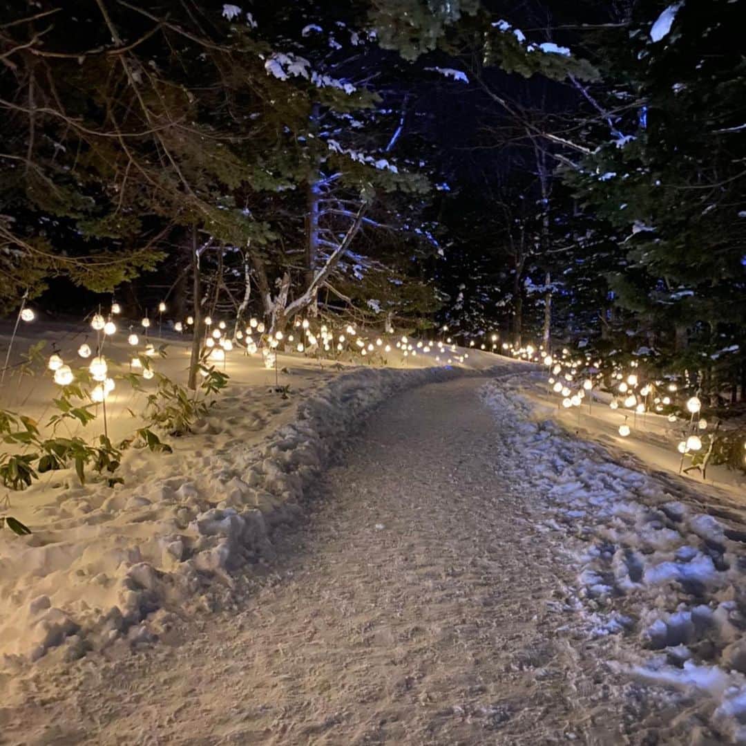 玉木碧さんのインスタグラム写真 - (玉木碧Instagram)「【トマム旅行】part4 アイスヴィレッジ編  #水の教会（part3を参照）を見学した後は、  #星野リゾートトマム で冬の期間限定でやっている #icevillage #アイスヴレッジ　を散策❄️☃️ それはもう、 #アナと雪の女王 の世界でした❄️🤩 水の教会からアイスヴレッジまで歩く雪道はキラキラした灯りで囲まれて、　アナと雪の女王ショートフィルムの　#家族の思い出 のシーンみたい🥺  実際姉と行ってるので、本当に家族の思い出になりました🥰  #旅行　#女子旅　#二人旅　#姉妹旅　#アナ雪　#アナと雪の女王　#frozen #トマム　#星野リゾート　#雪ガール　#北海道　#アイスヴレッジ  #フリーアナウンサー #玉木碧」2月23日 18時58分 - tamaki_aoi.official