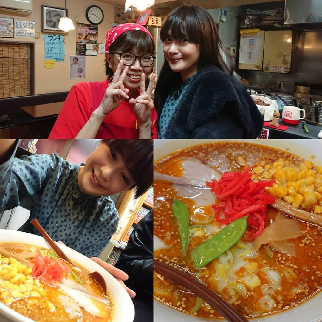 山田彩乃さんのインスタグラム写真 - (山田彩乃Instagram)「ふふふ。 担々麺屋関屋店の おばちゃんにあって パワーチャージです(*ﾟ▽ﾟ)ﾉ あやのスペシャルじゃ無くて ドラゴン担々麺コーンのせ(*´∇｀*) .　 おばちゃん特製のザーサイも めちゃおいしかった……🥰 ごちそうさまでした！ .  #リリマリラーメン部 #太らないなら毎日食べたい #担々麺屋関屋店 #リリマリ #リリプロ #担々麺 #新潟 #関屋」2月23日 18時58分 - ayano.yamada