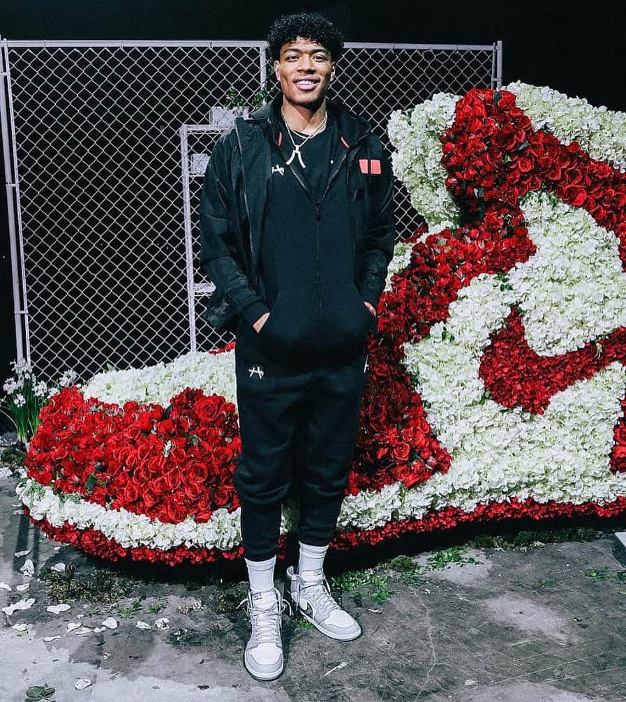 八村塁のインスタグラム：「黒侍 @jumpman23」