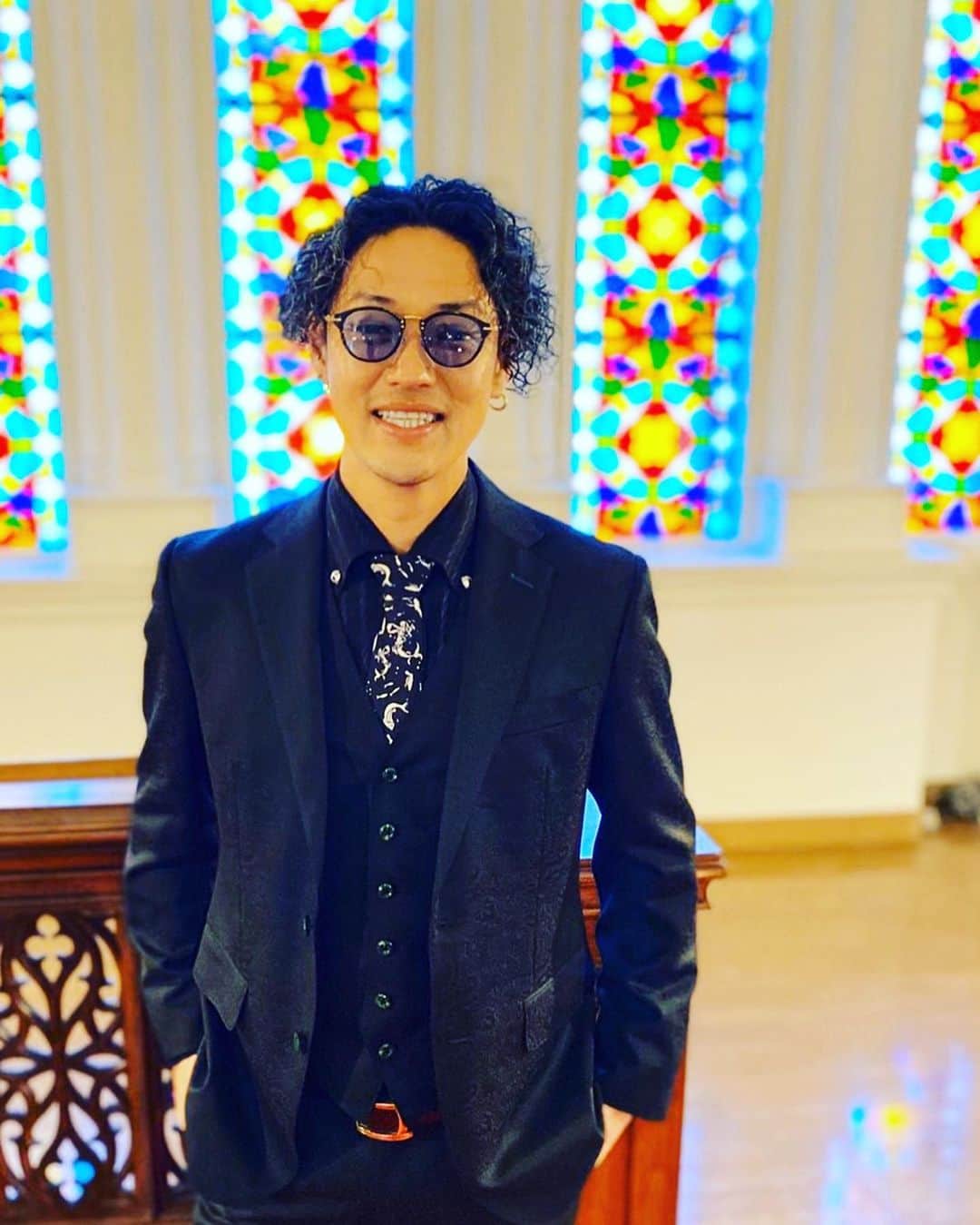 寿君さんのインスタグラム写真 - (寿君Instagram)「Today me sing inna di Church 🕺✨⛪️」2月23日 13時42分 - kotobuki_kun_1048