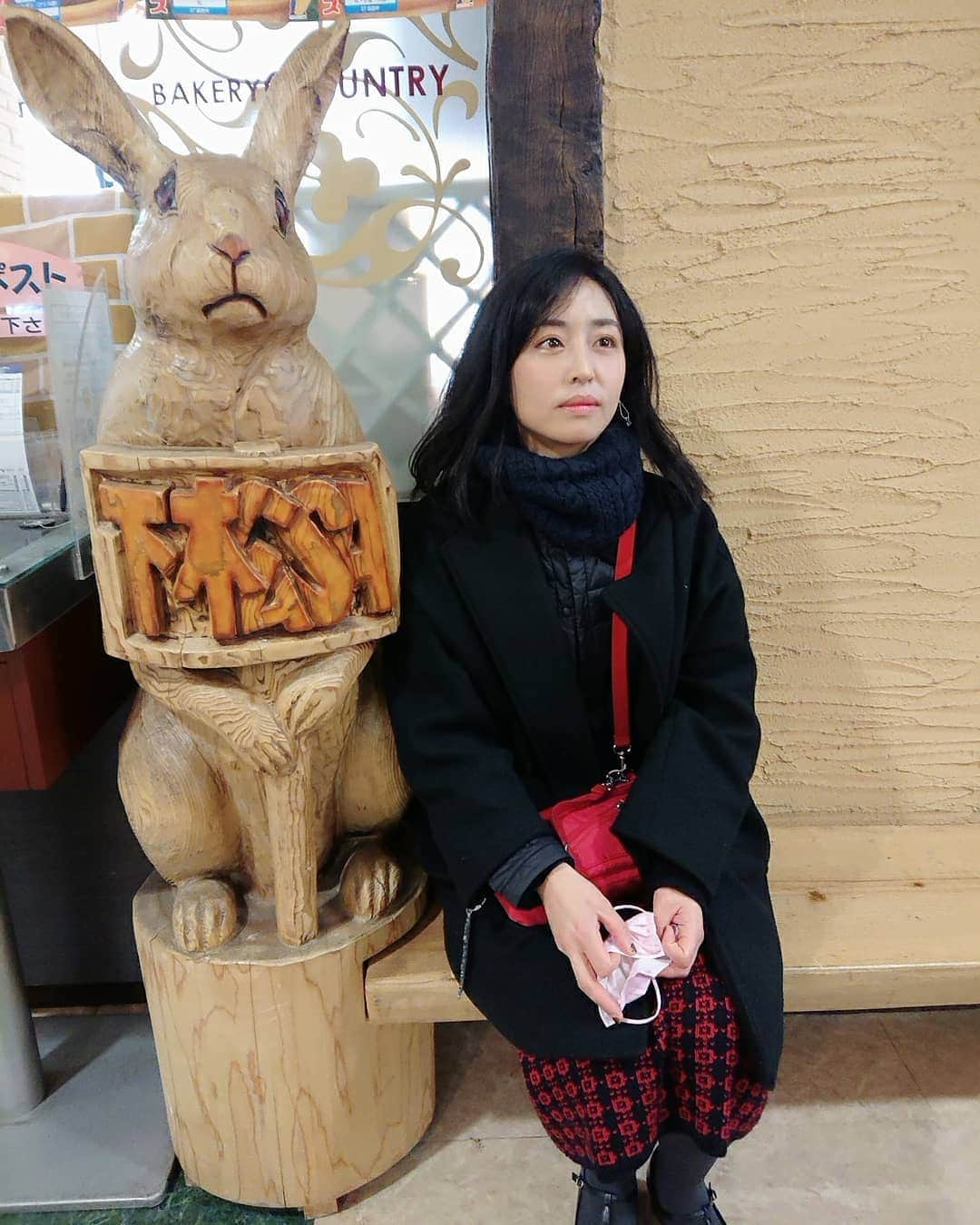 Yukiさんのインスタグラム写真 - (YukiInstagram)「take a rest at a rest area during a tour🐰☺️ #下松SA #rabbit #D_Drive #yuki  #サービスエリア #drive」2月23日 15時17分 - d_drive_gt_yuki